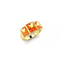 Forever Orange Citrine - Yellow Gold