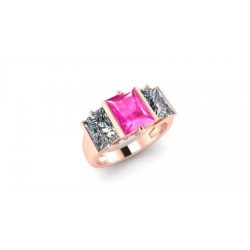 Forever Pink Citrine - Rose Gold