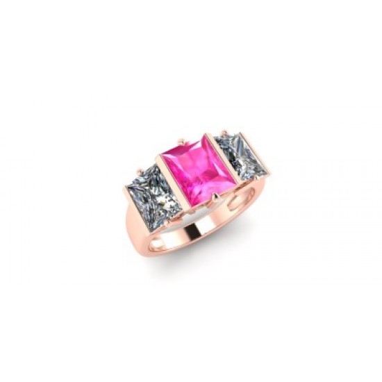 Forever Pink Citrine - Rose Gold