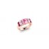 Regal Rose Pink Quartz - Rose Gold