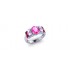 Regal Rose Pink Quartz - White Gold