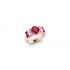 Regal Rose Red Quartz - Rose Gold