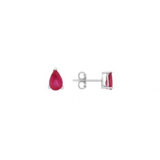 Royal Ruby Earring